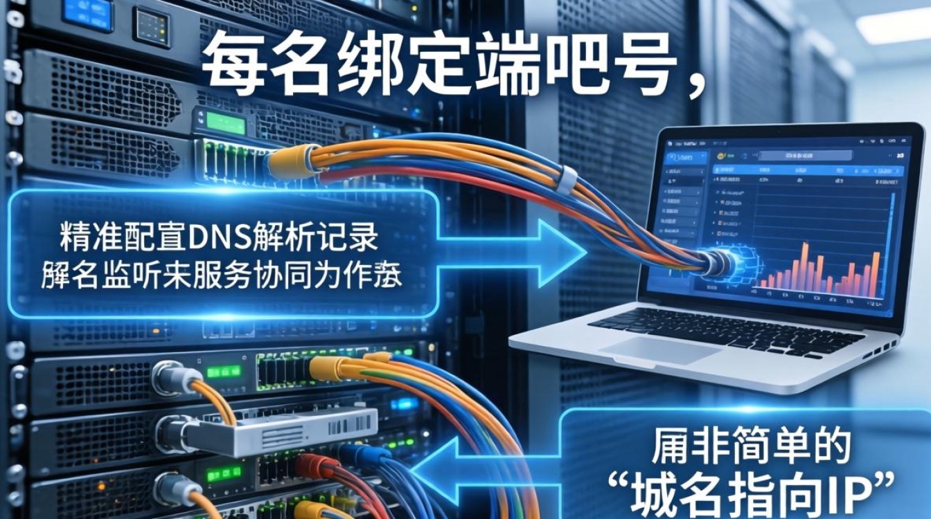 服务器域名绑定端口号