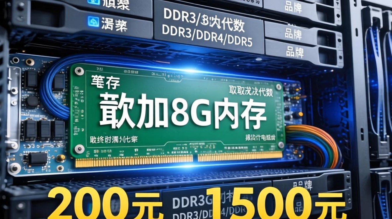 服务器增加8g内存的价格