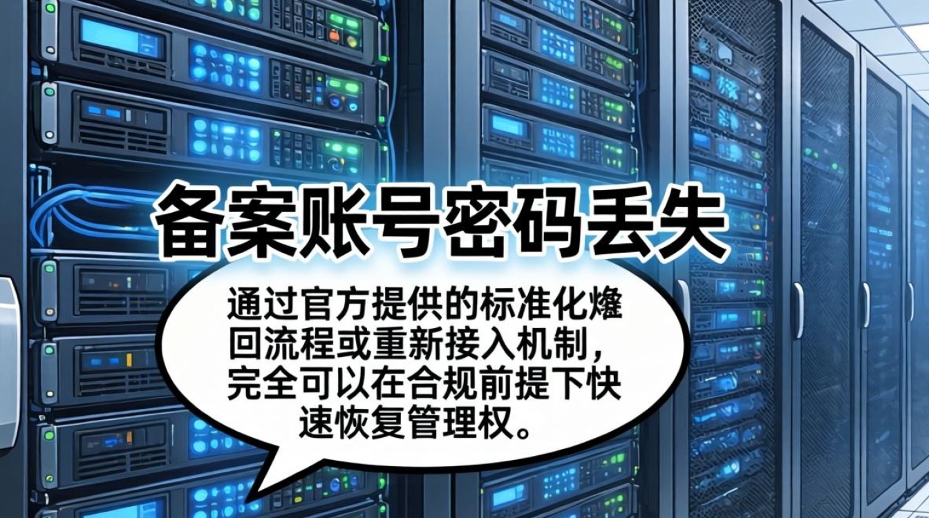 服务器备案账号密码丢失 服务器备案账号密码丢失