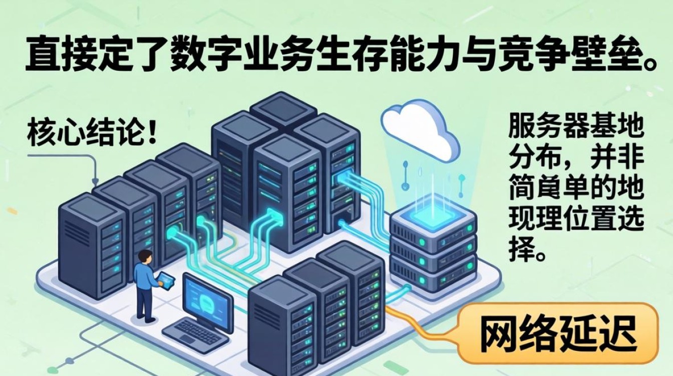 服务器基地分布 服务器基地分布