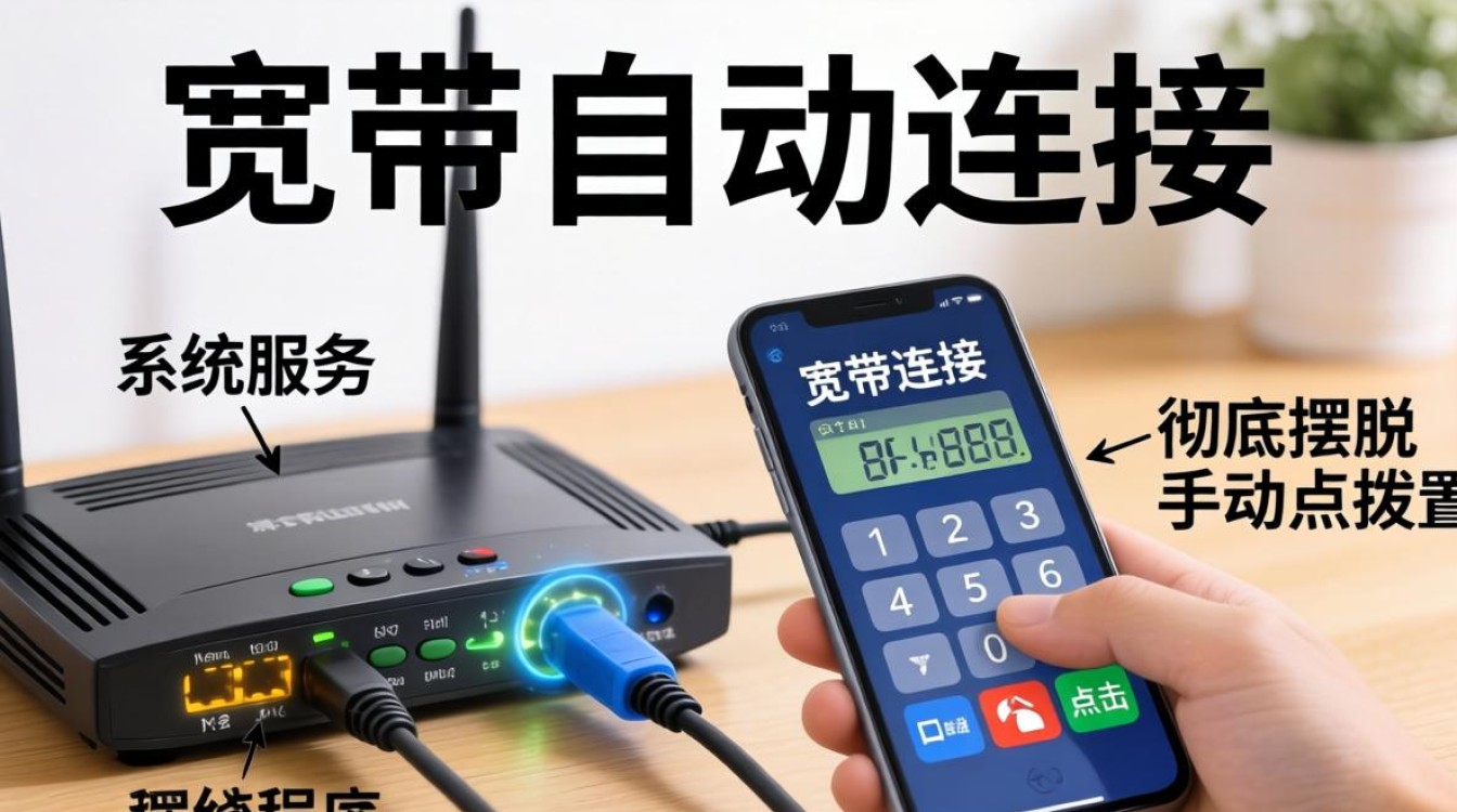 怎么样宽带自动连接