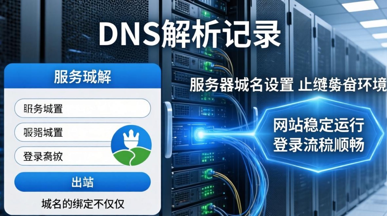 服务器域名设置及登录