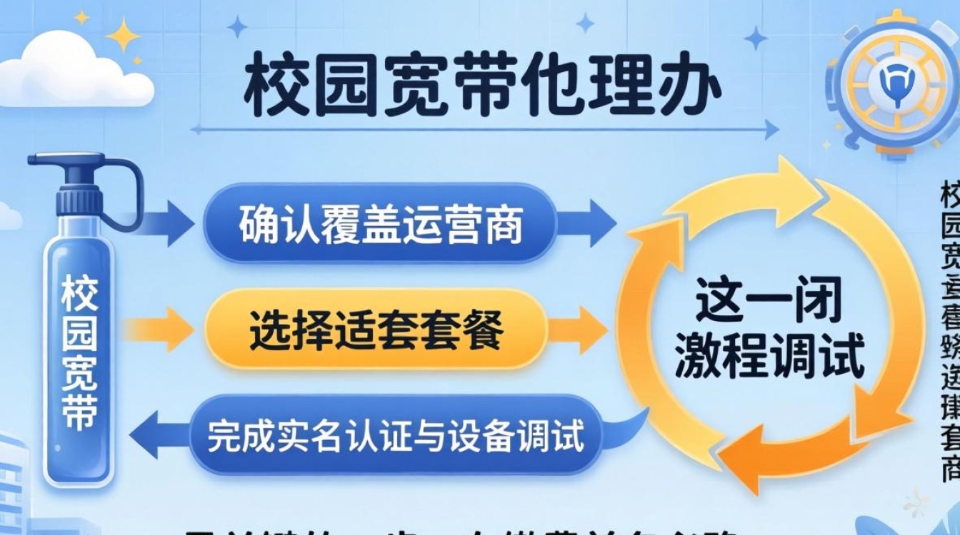 校园宽带是怎么办理 校园宽带是怎么办理