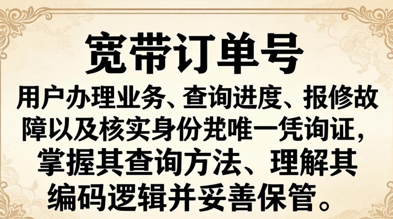 电信宽带订单号 电信宽带订单号
