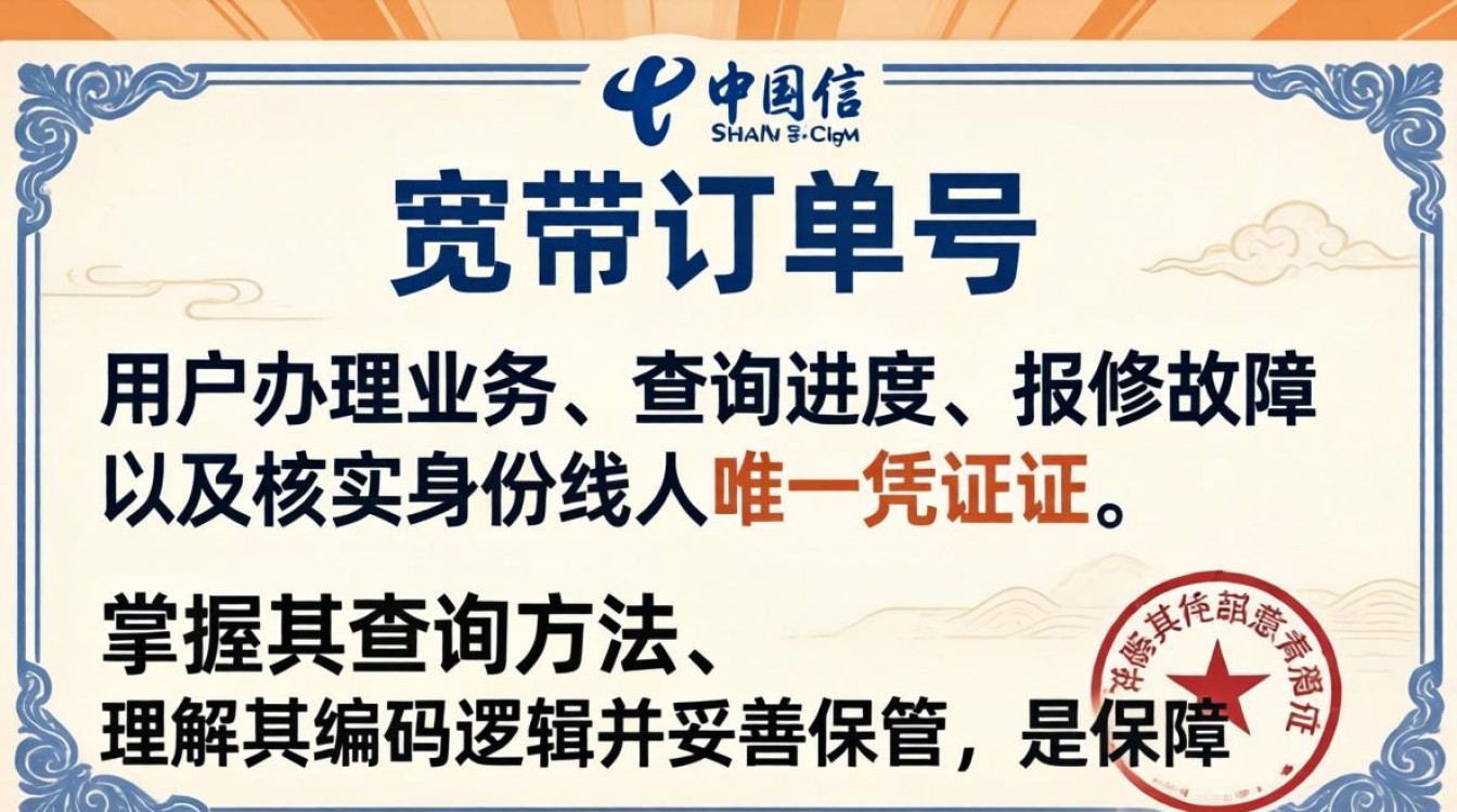 电信宽带订单号 电信宽带订单号