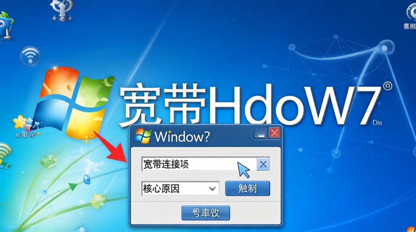 win7弹出宽带连接 win7弹出宽带连接