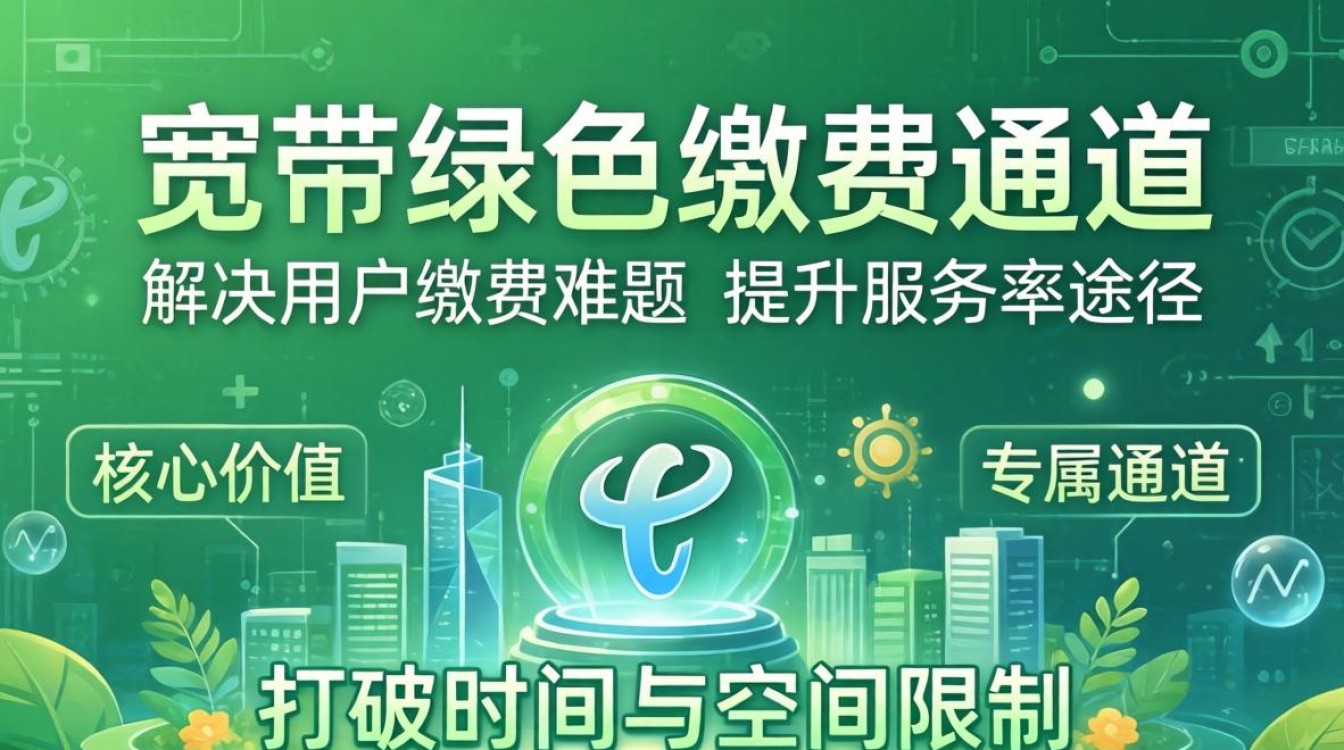 电信宽带绿色缴费通道