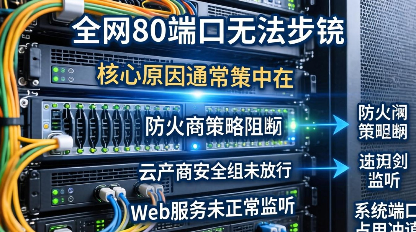 服务器外网80端口无法访问