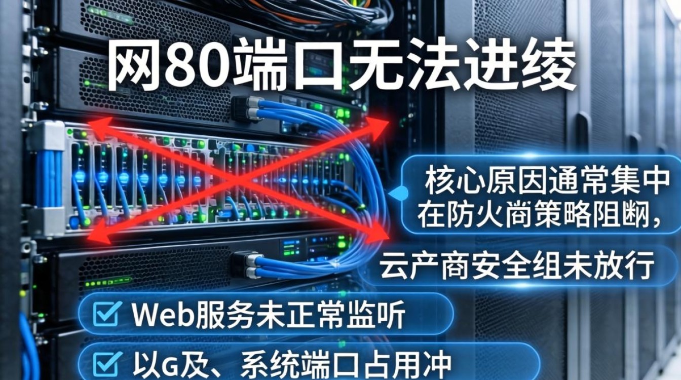 服务器外网80端口无法访问