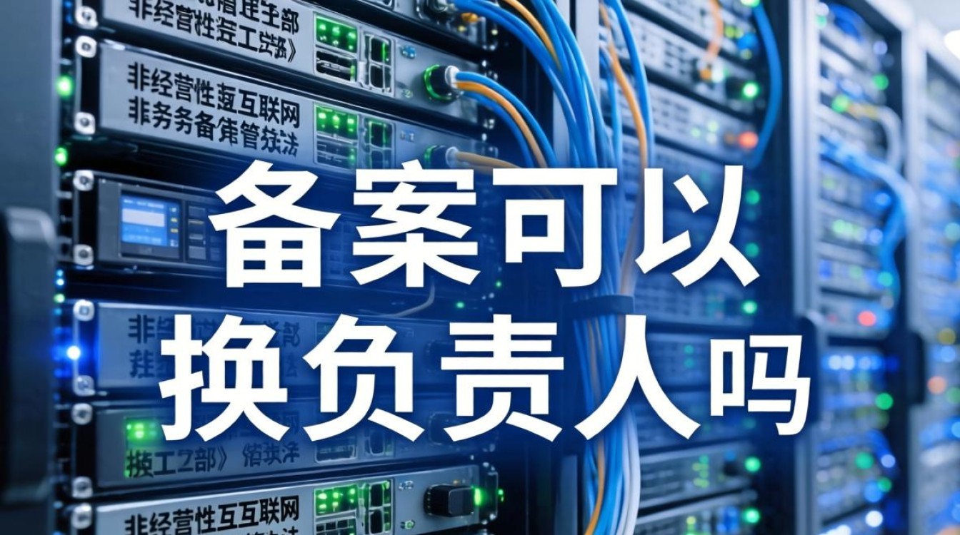 服务器备案可以换负责人吗