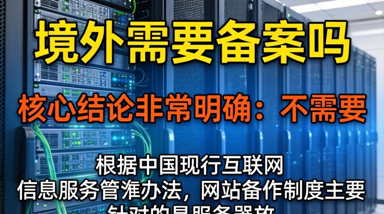 服务器境外的需要备案吗