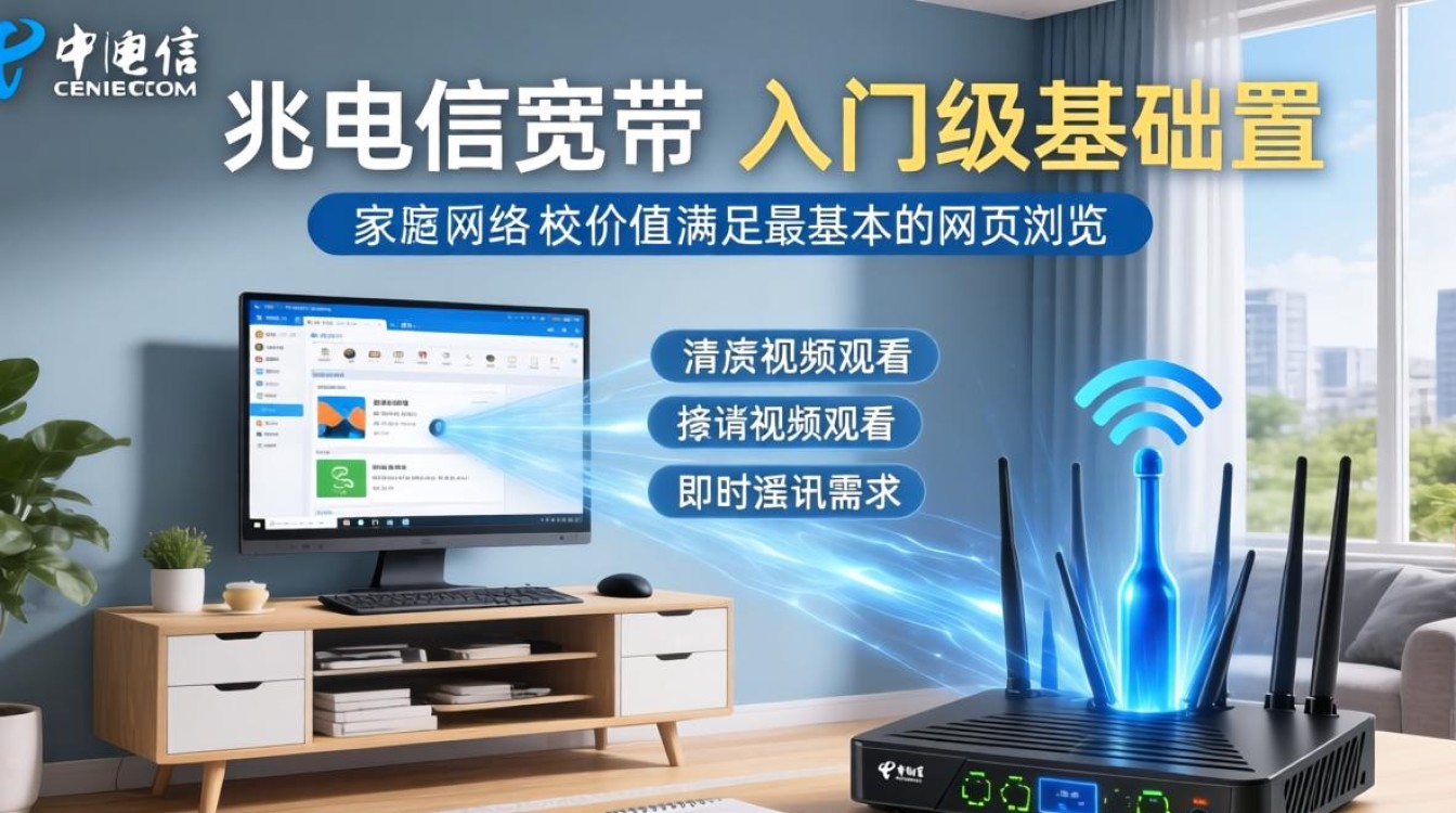 20兆电信和宽带