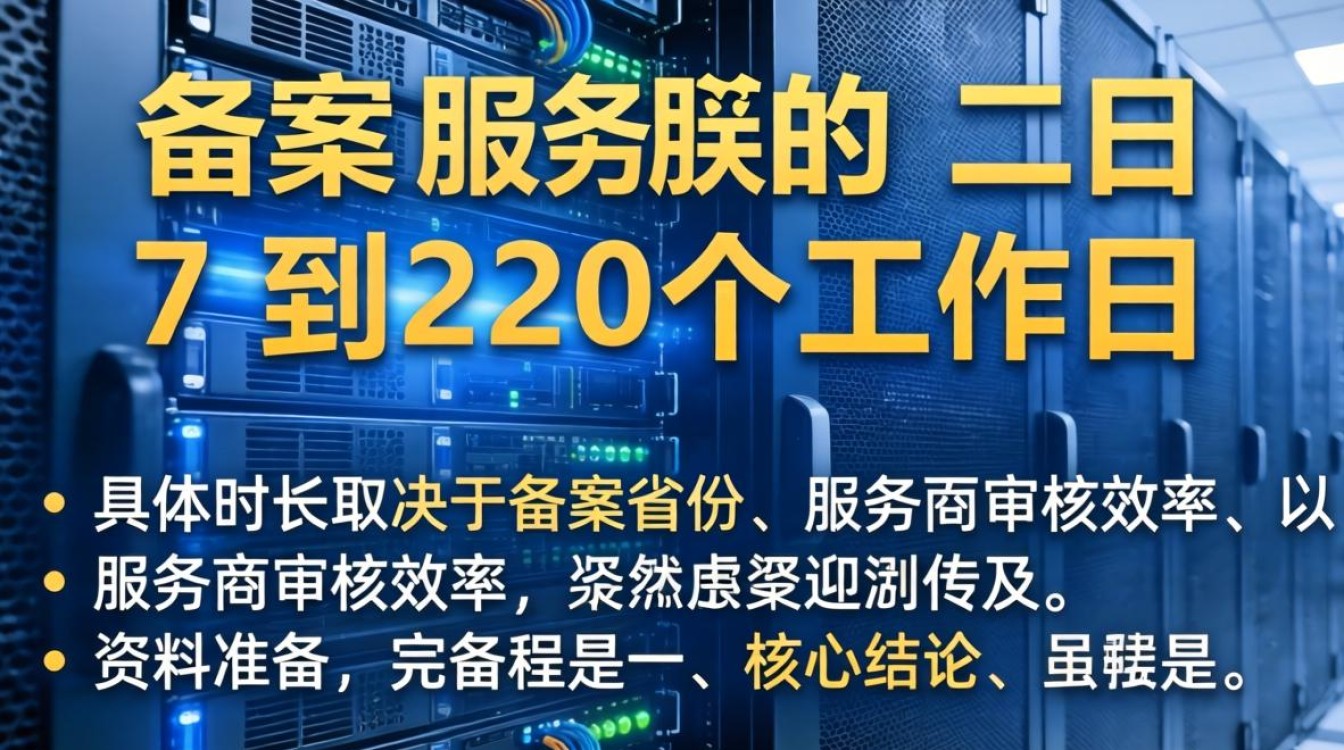 服务器备案要多少天 服务器备案要多少天