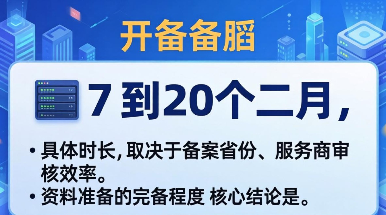 服务器备案要多少天 服务器备案要多少天