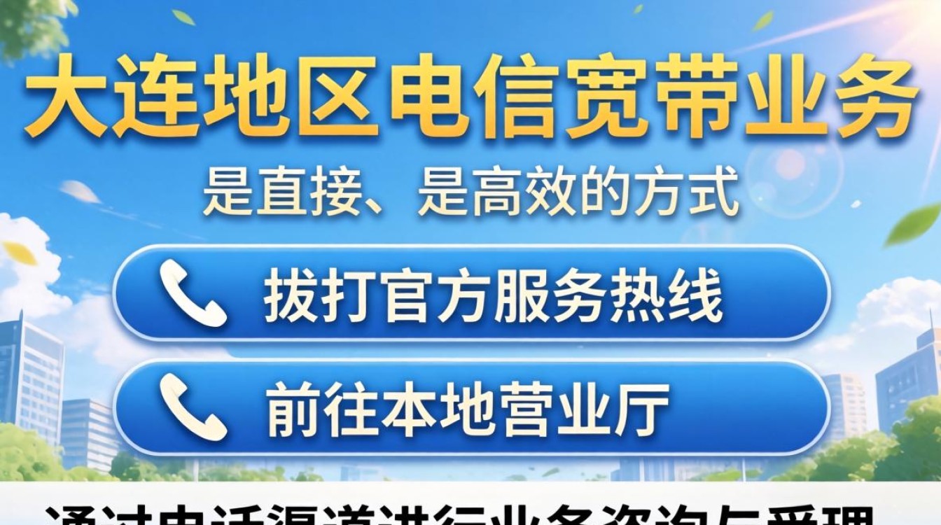 大连电信宽带 电话