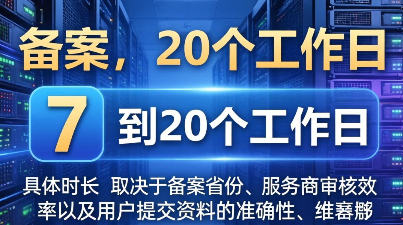 服务器备案要多久 服务器备案要多久