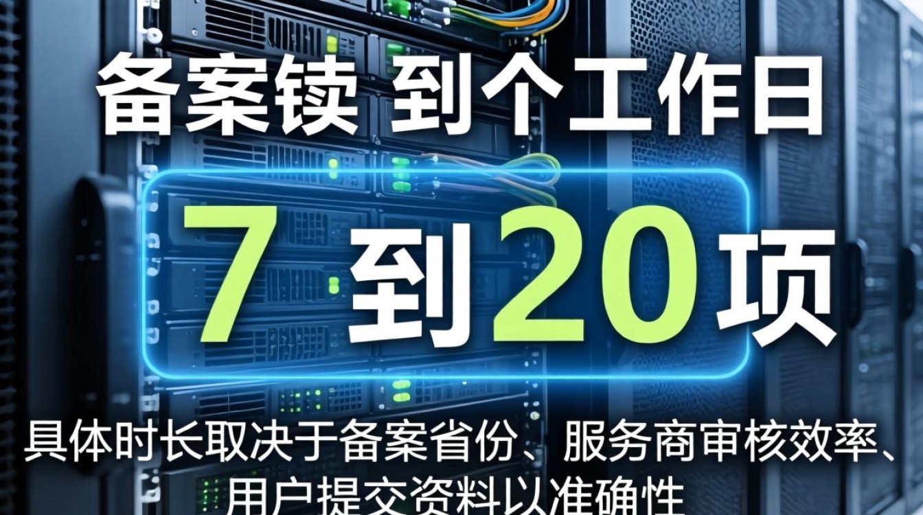 服务器备案要多久 服务器备案要多久