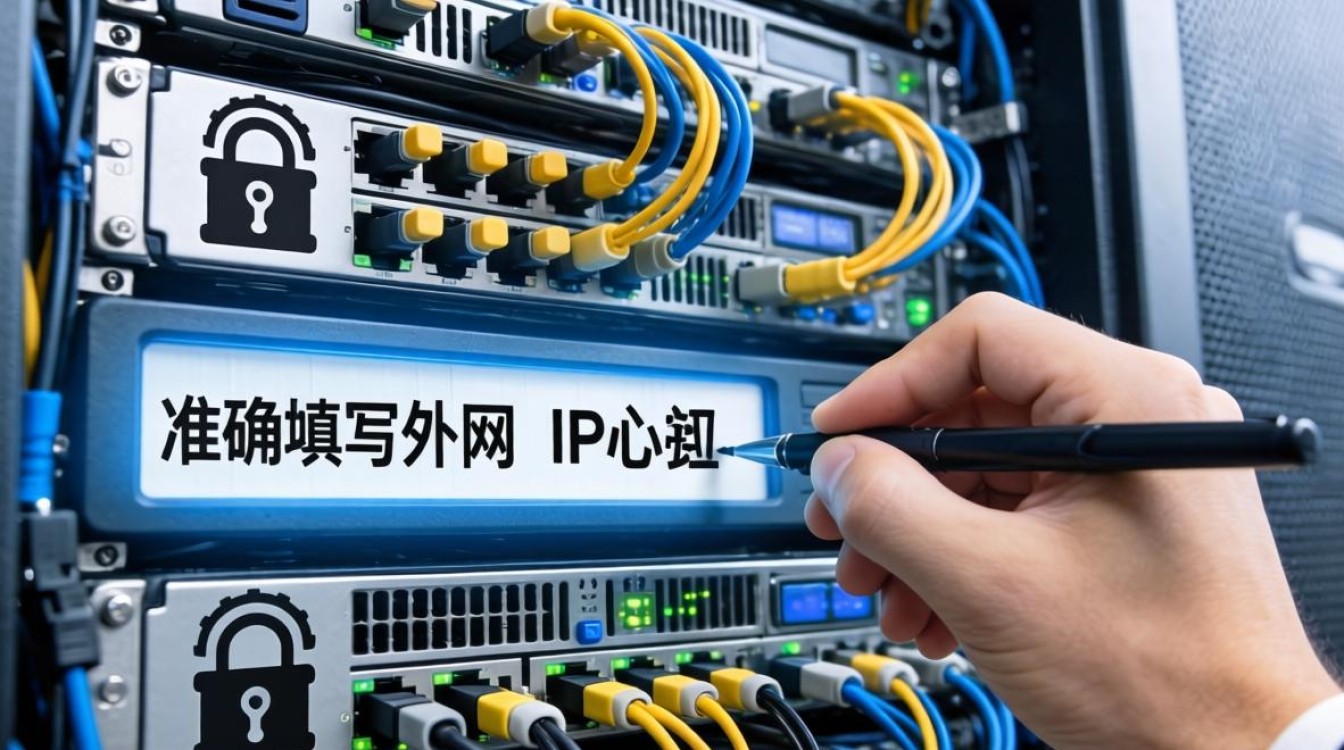 服务器填外网ip