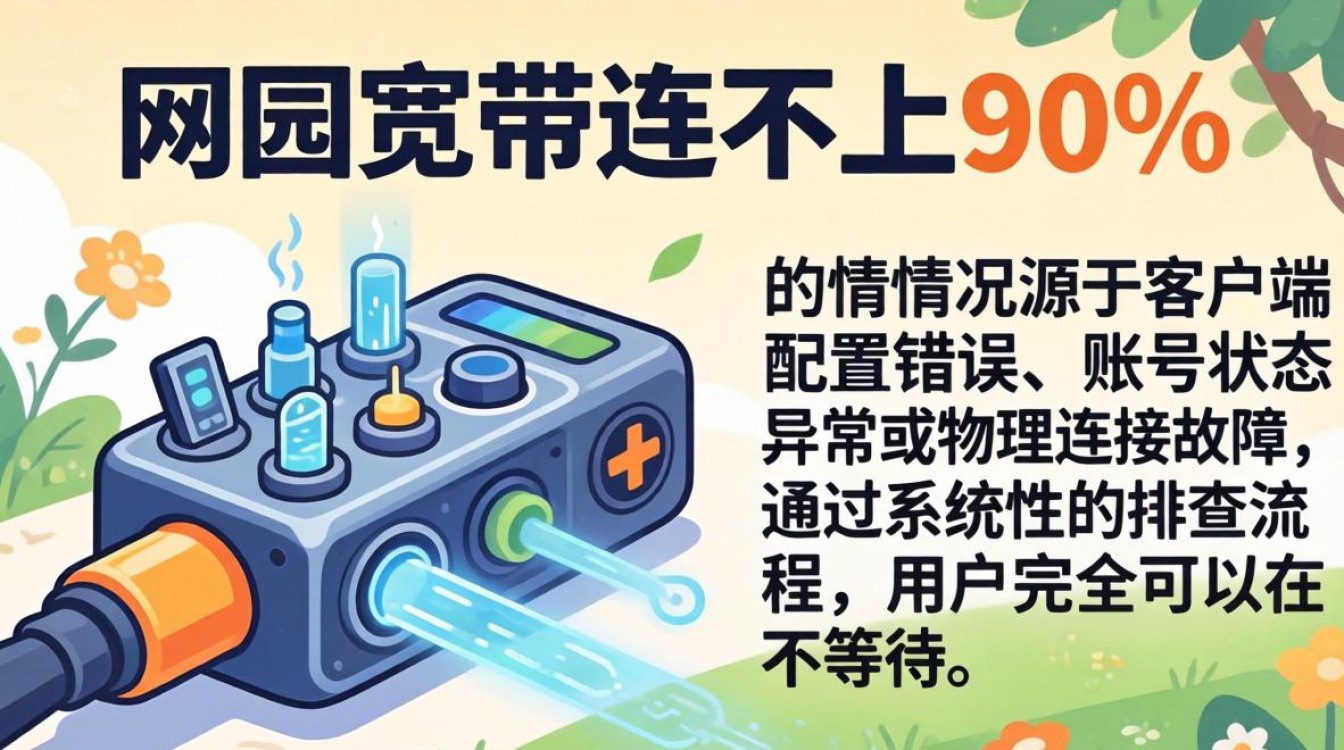 校园网宽带连不上