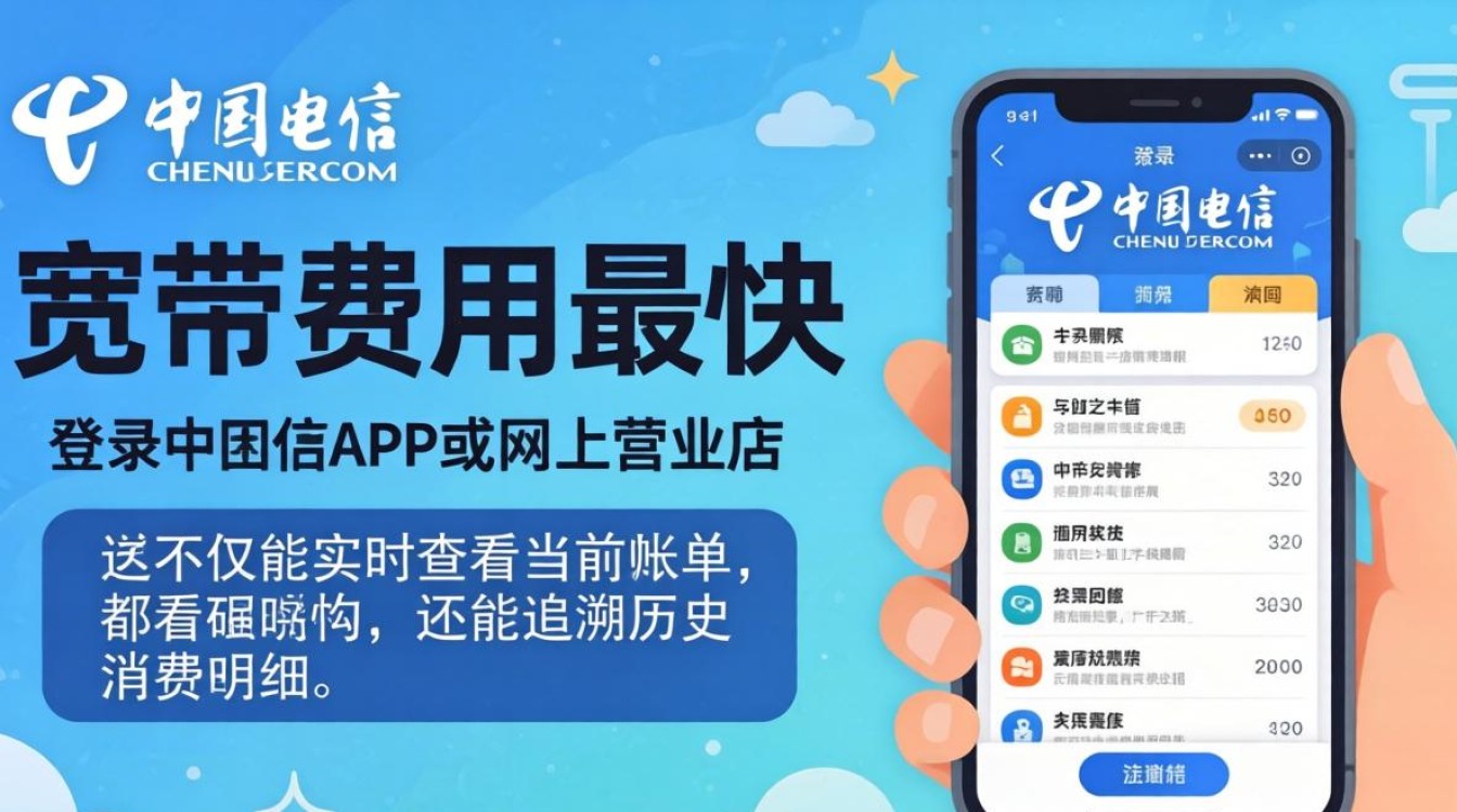 电信怎么查宽带费用 电信怎么查宽带费用