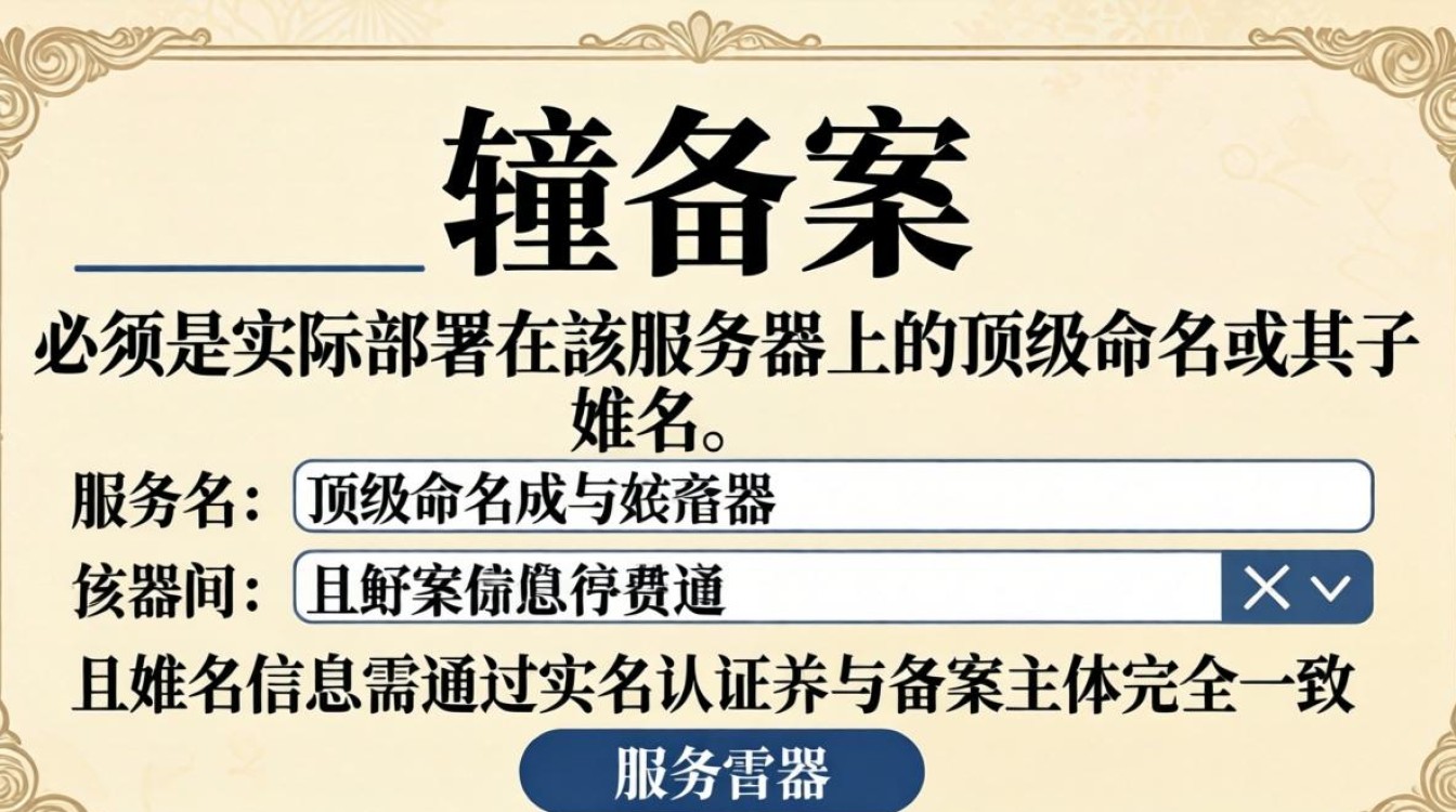 服务器备案要写什么域名 服务器备案要写什么域名