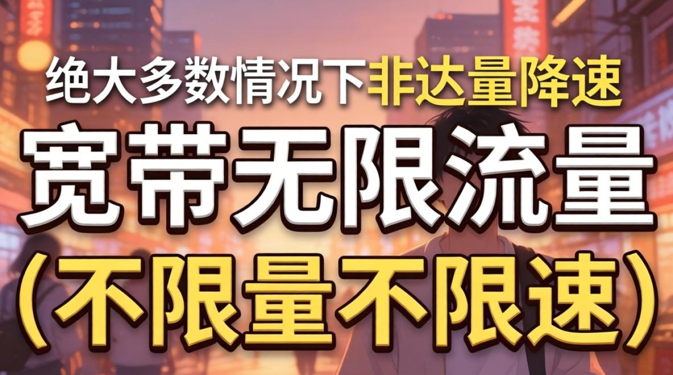 宽带无限流量吗