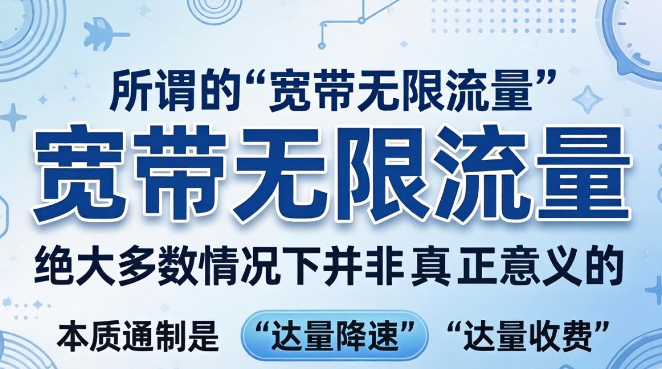 宽带无限流量吗