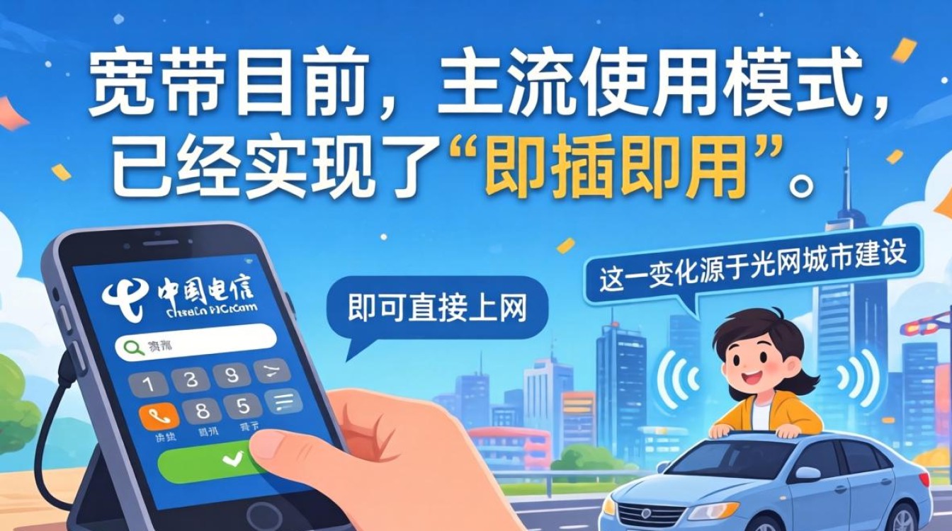 电信宽带不用拨号