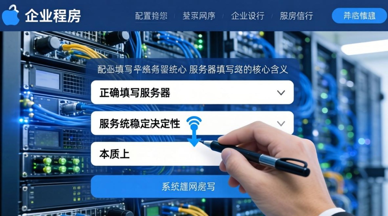 服务器填什么意思 服务器填什么意思