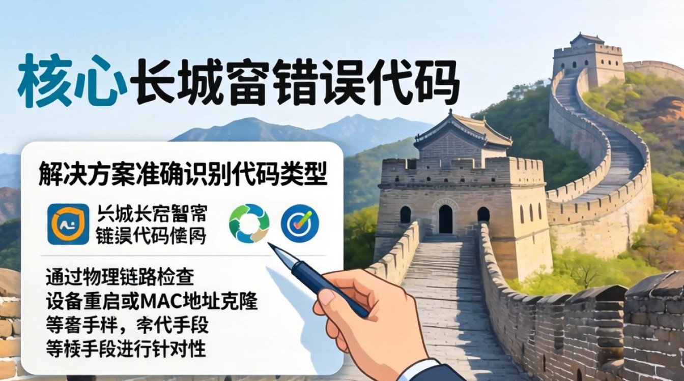 长城宽带错误代码