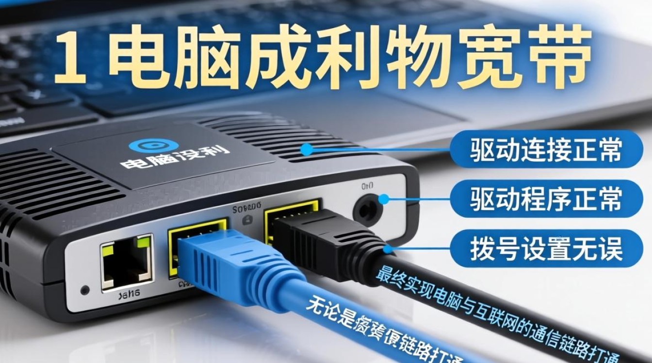 怎么让电脑连上宽带