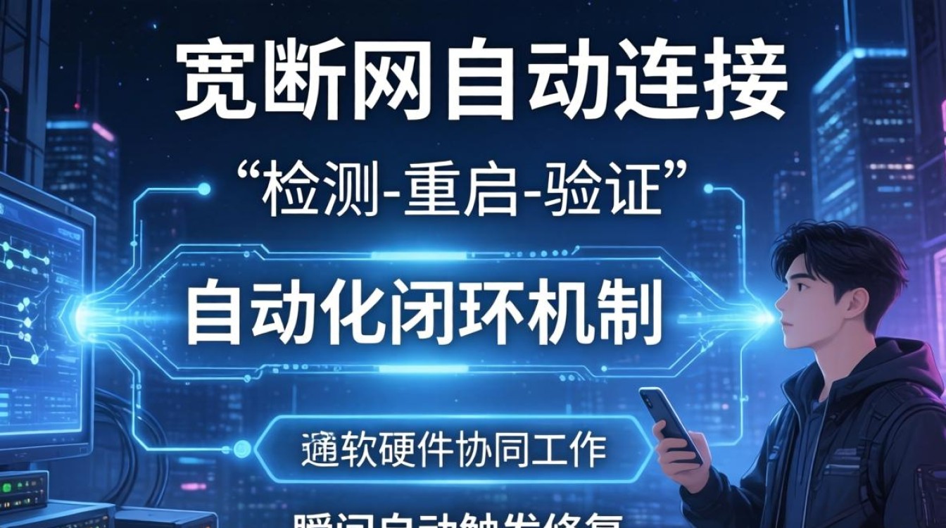 宽带断网自动连接