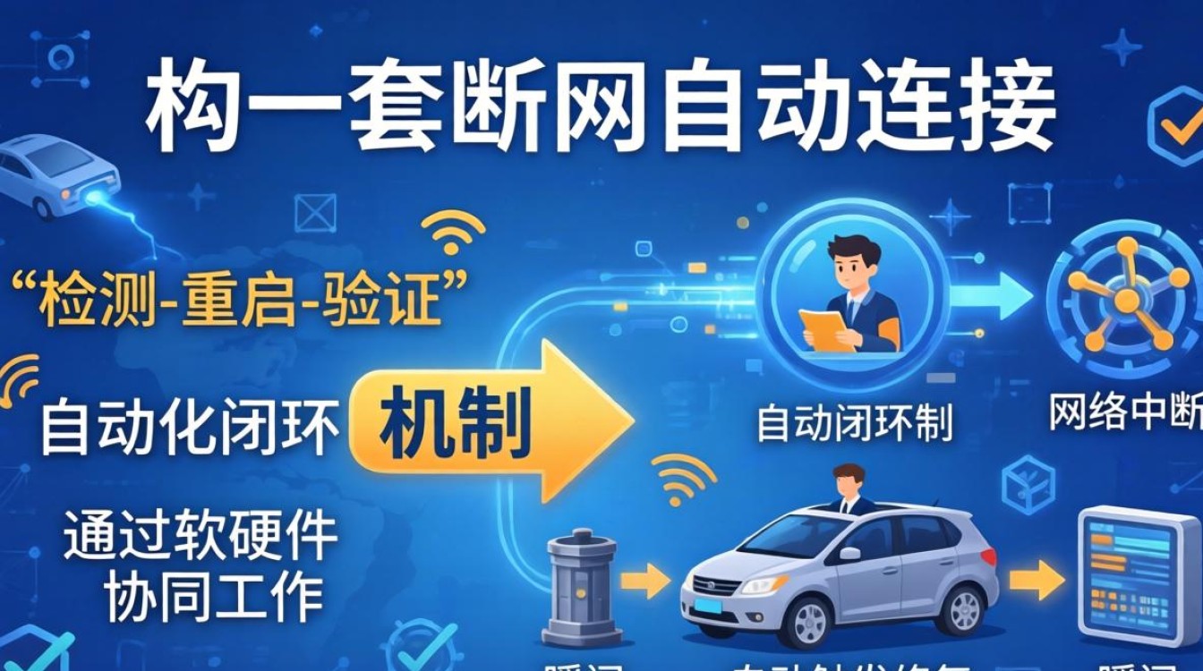 宽带断网自动连接