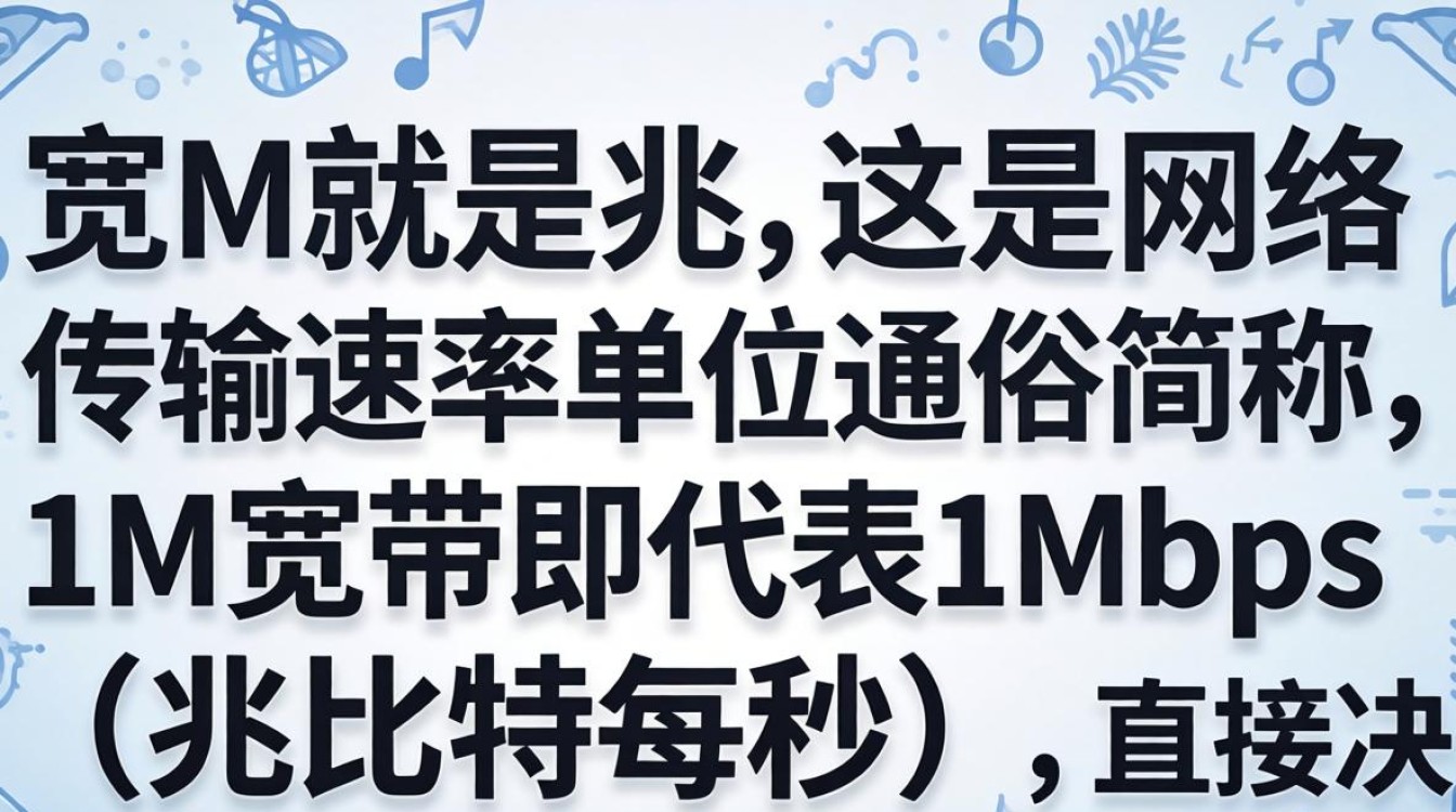 宽带m是兆吗