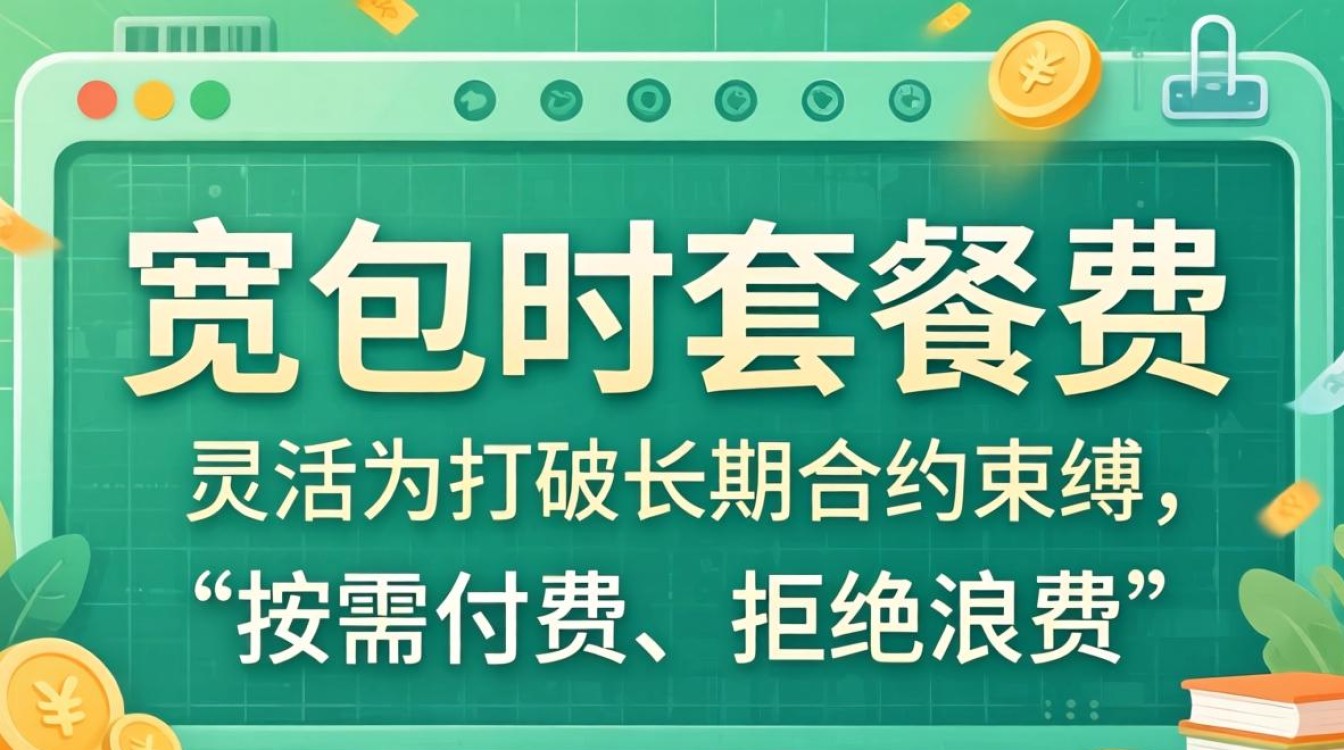 宽带包时套餐费