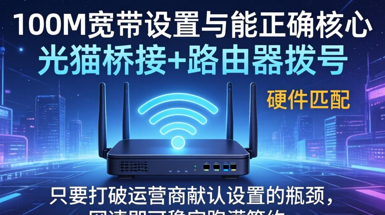 100m宽带设置 100m宽带设置