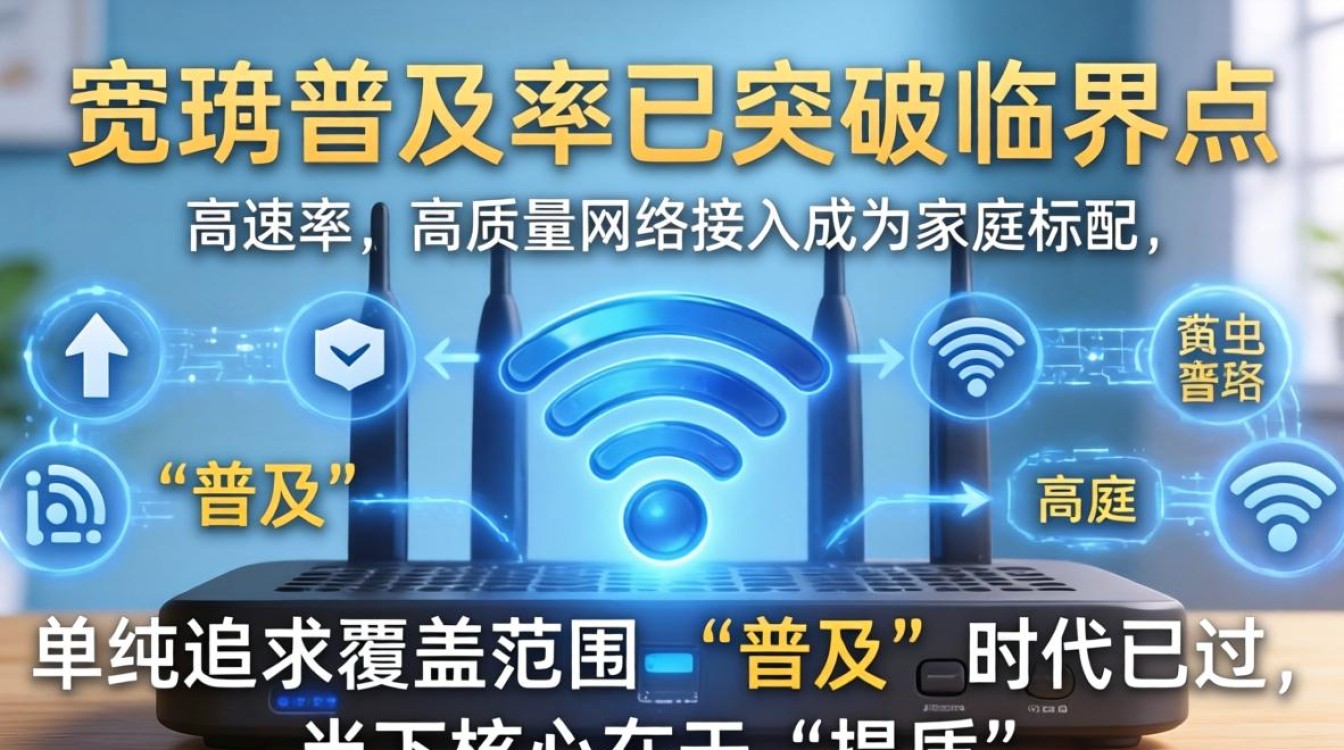 家庭宽带普及率 家庭宽带普及率