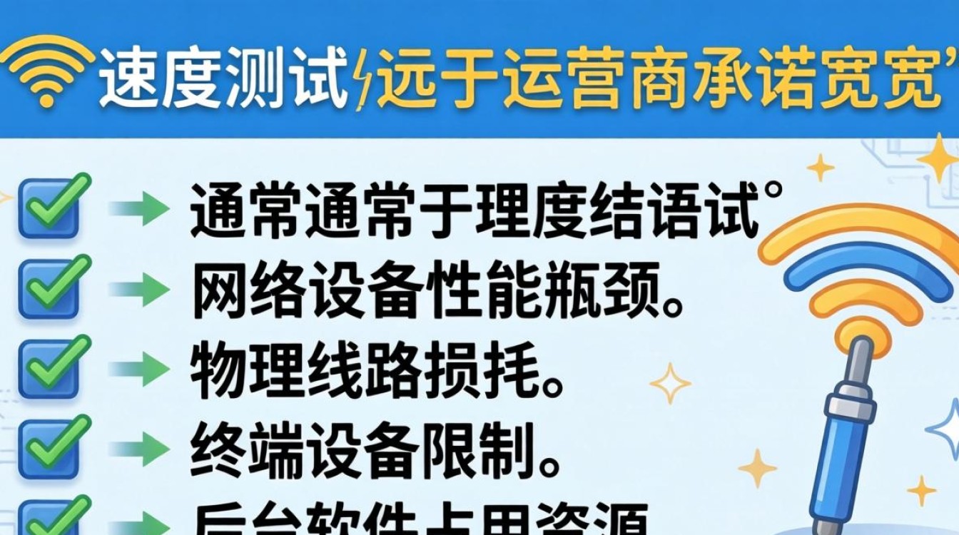 测试宽带的网速很慢