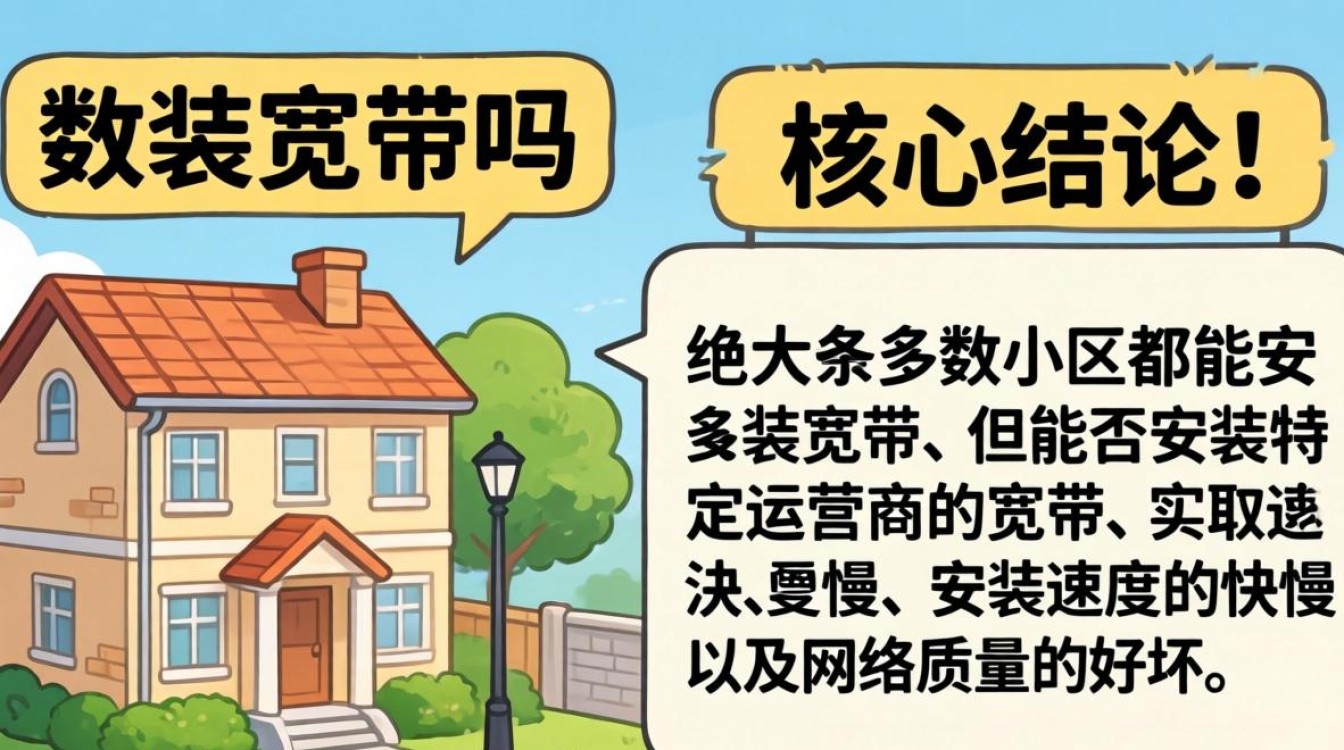 小区能装宽带吗