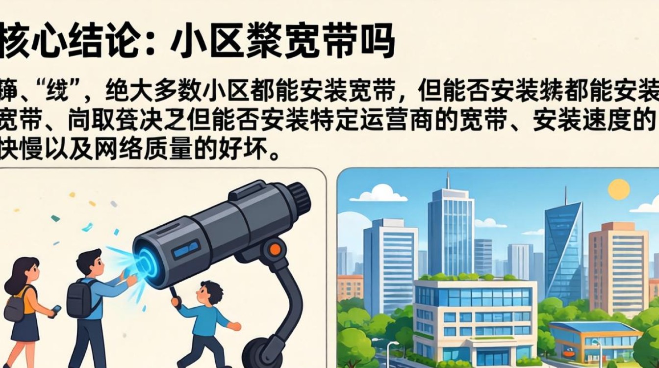 小区能装宽带吗