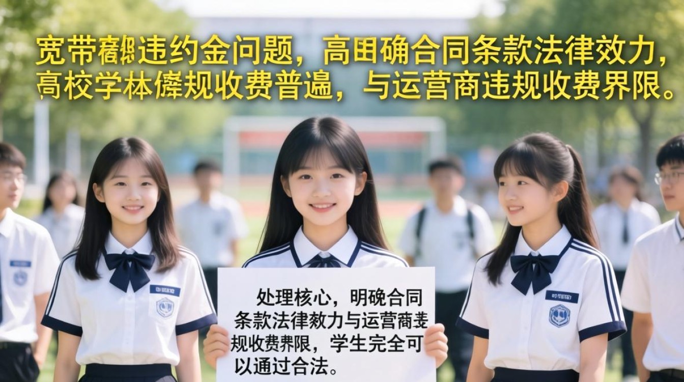 校园宽带违约金 校园宽带违约金