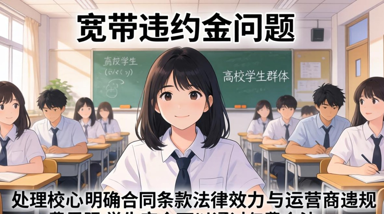 校园宽带违约金 校园宽带违约金