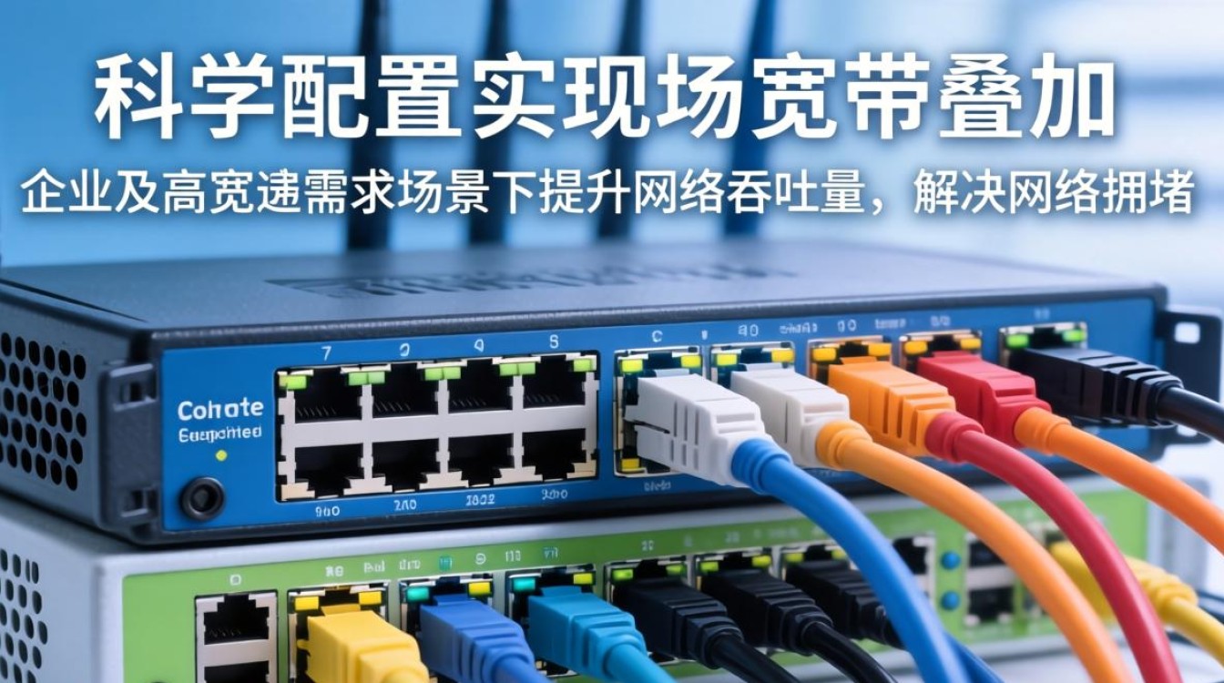 交换机宽带叠加