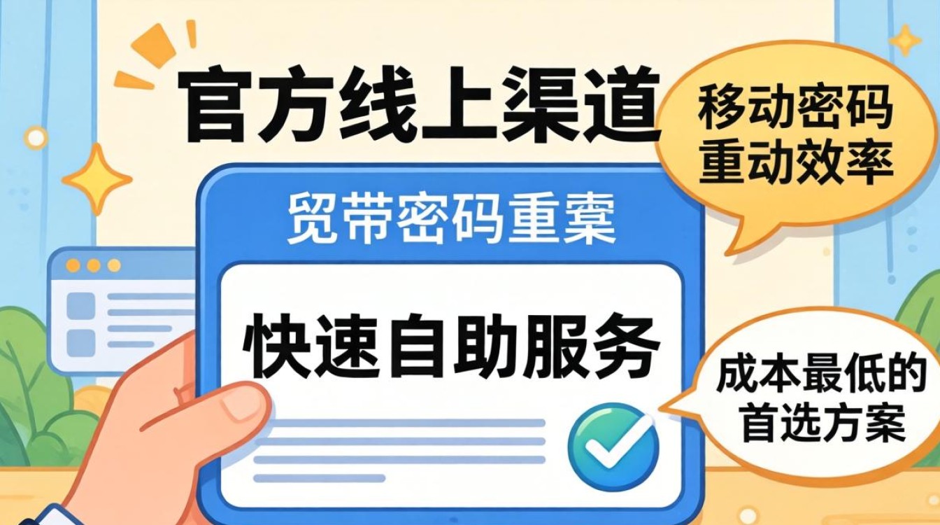 移动宽带密码如何重置