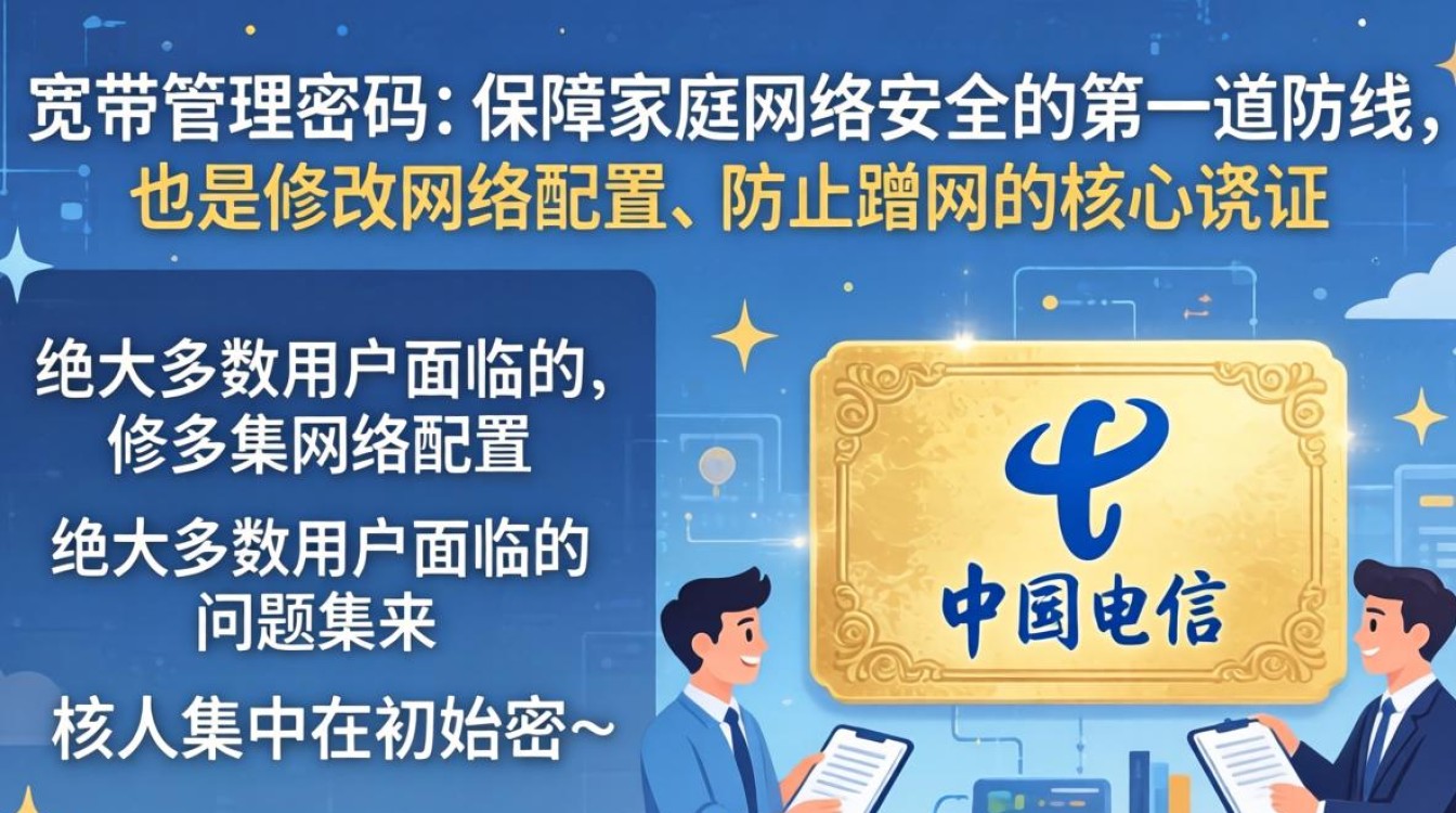 电信宽带 管理密码