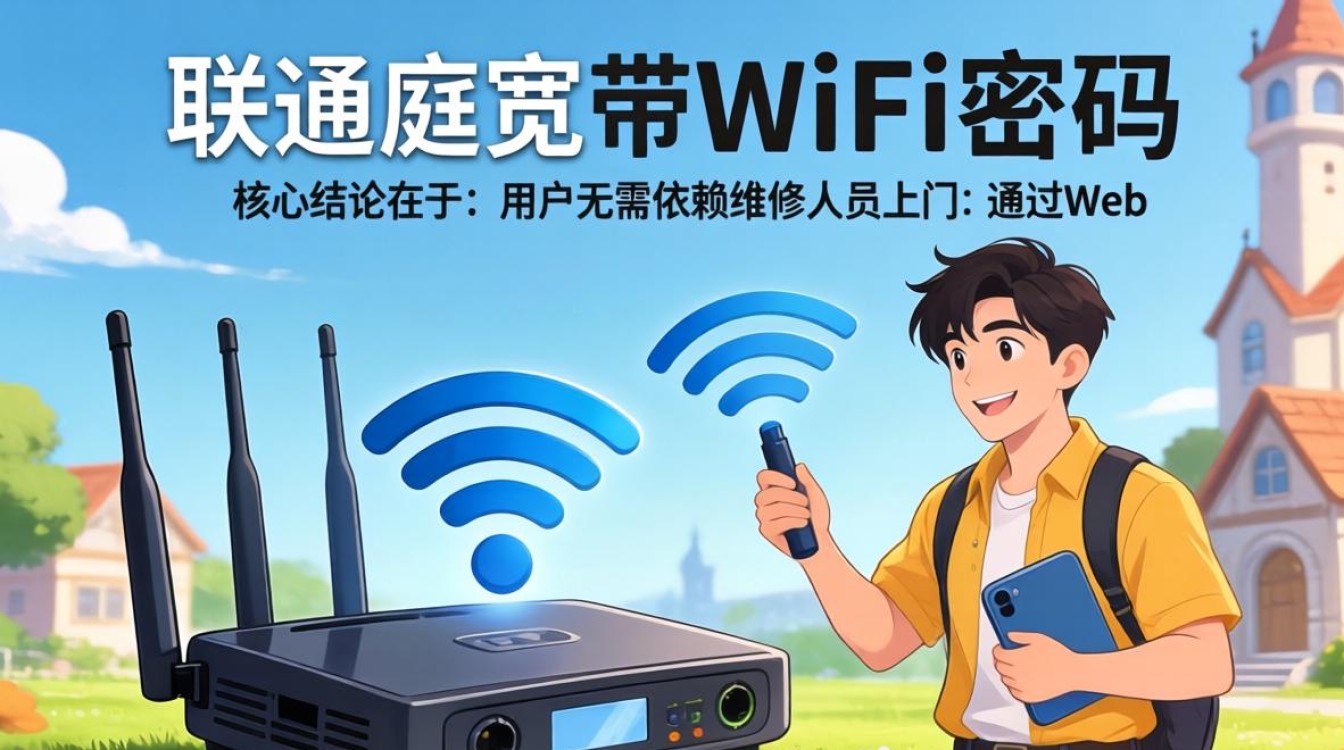 联通宽带WIFI改密码
