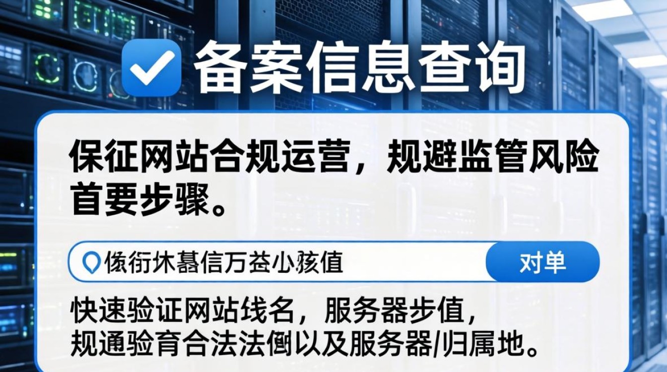 服务器备案信息查询