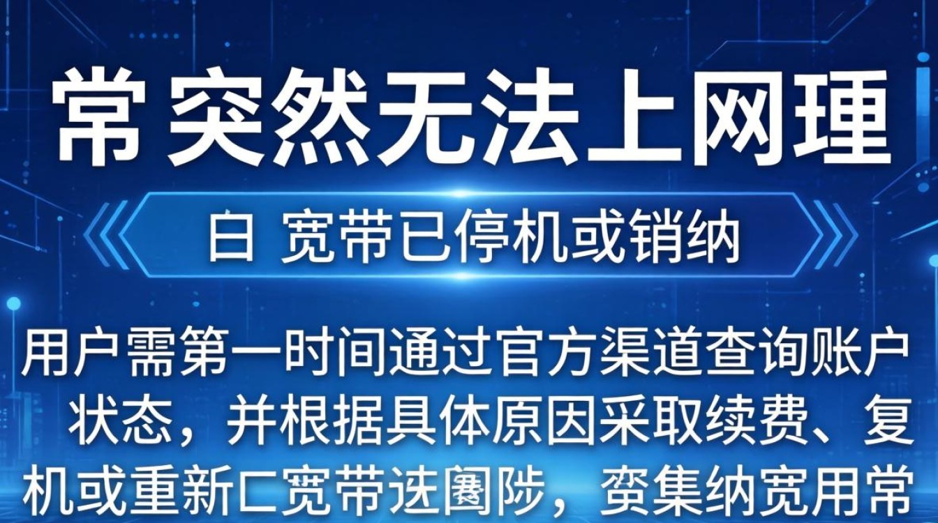 宽带已停机或销户