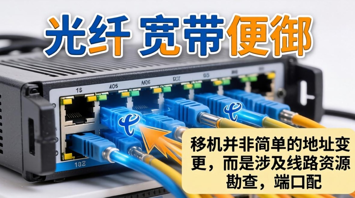 电信光纤宽带移机