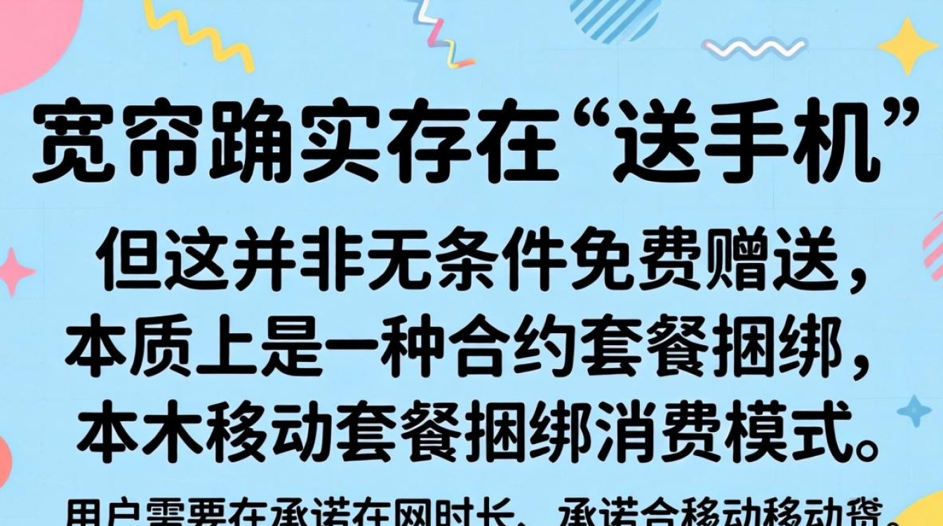 移动宽带送手机吗